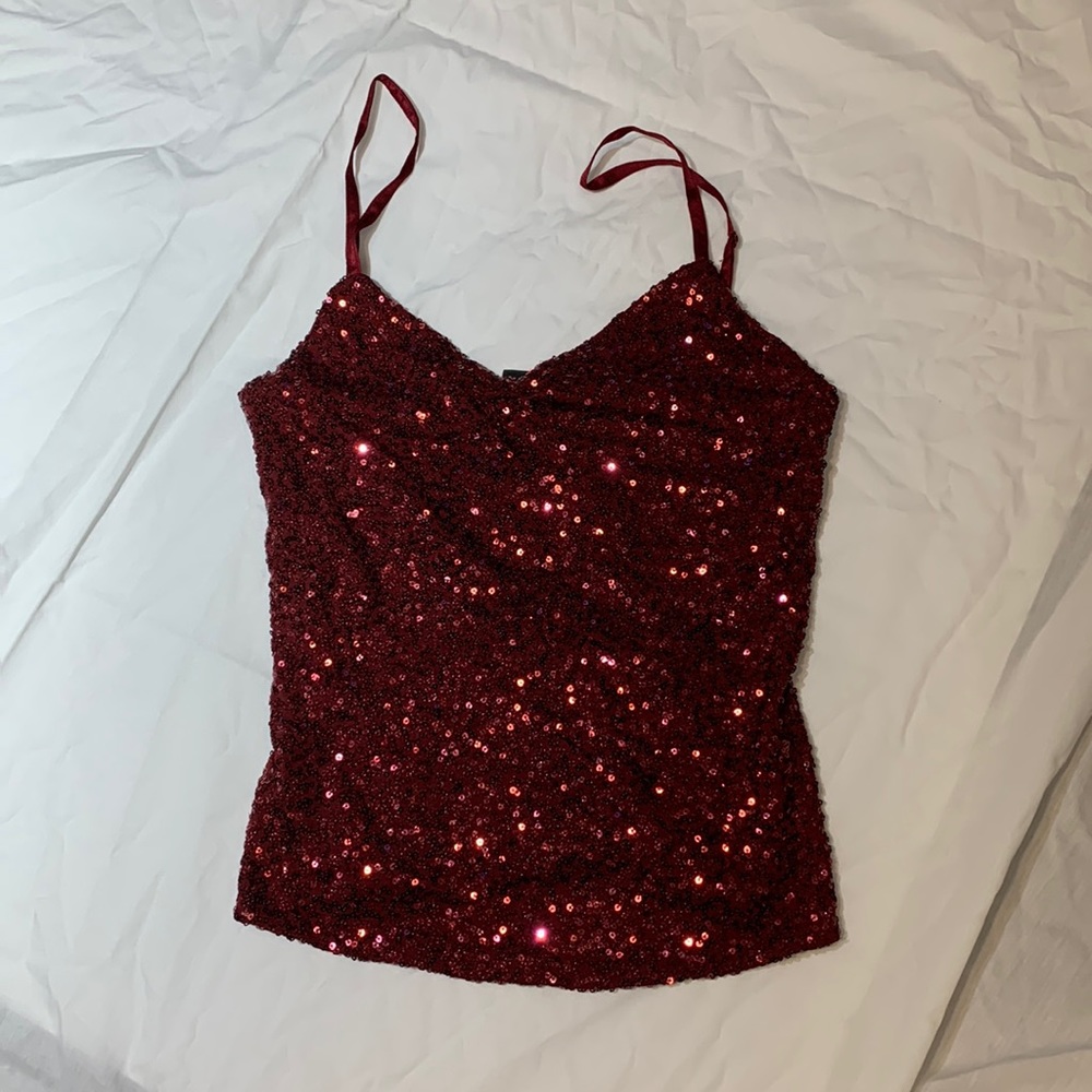 The limited sparkly tank top